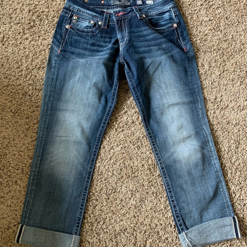 Miss Me cropped jeans